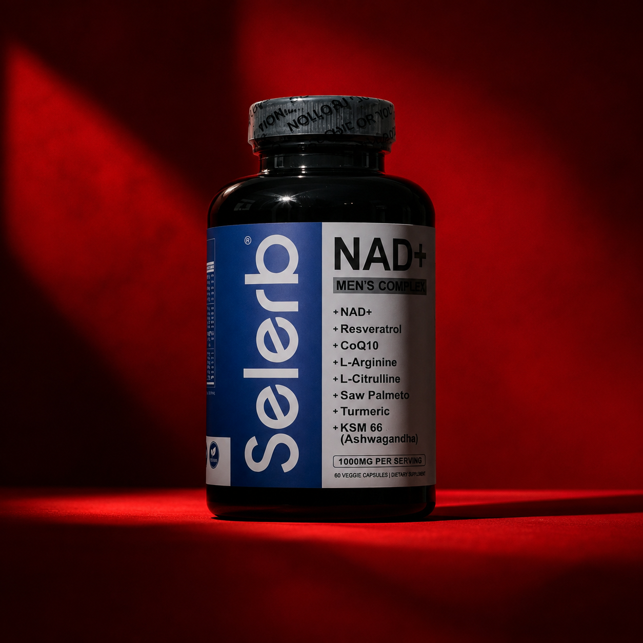 Selerb Nad Supplement: Energía, vitalidad y bienestar celular masculino.